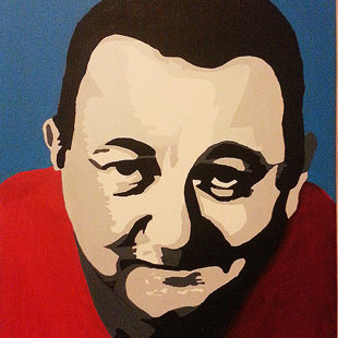 M.C. acrylique sur toile  46x55 cm / 2016