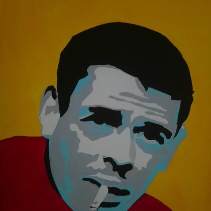 J. B. acrylique sur toile 46x55 cm / 2015-2020