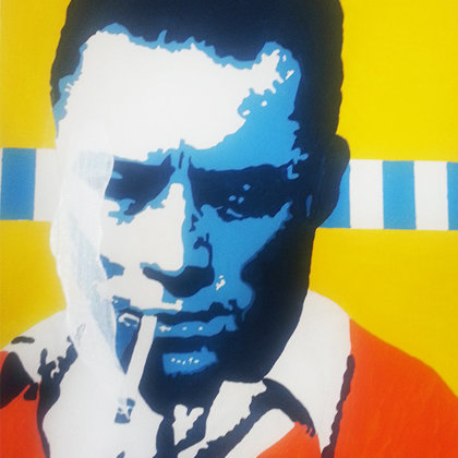 A.C. acrylique sur toile  46x55 cm / 2014