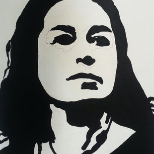 acrylique sur toile 38X46 cm / 2017