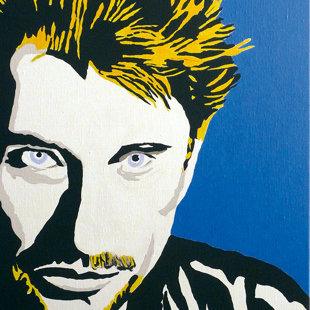 J.H. acrylique sur toile  46x55 cm / 2011