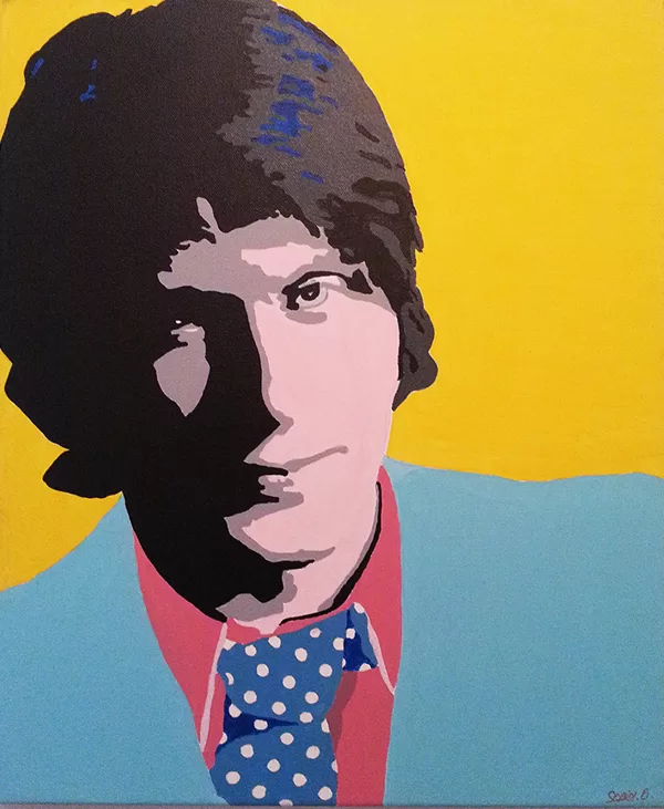 J.D. acrylique sur toile  46x60 cm / 2015
