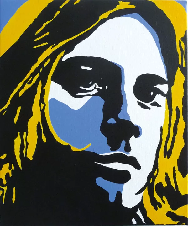 K.C. acrylique sur toile  46x55 cm / 2011