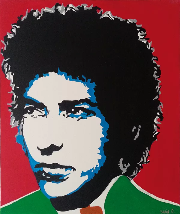 B.D. acrylique sur toile  46x55 cm / 2015