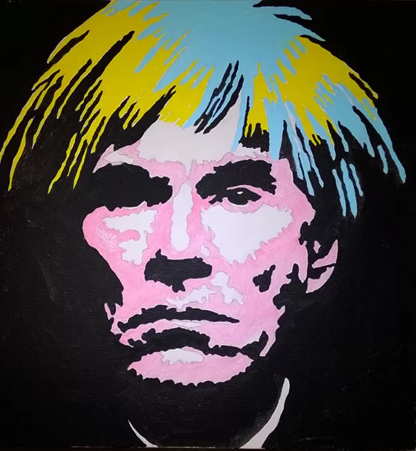 A.W. acrylique sur toile  40X40 cm / 2015