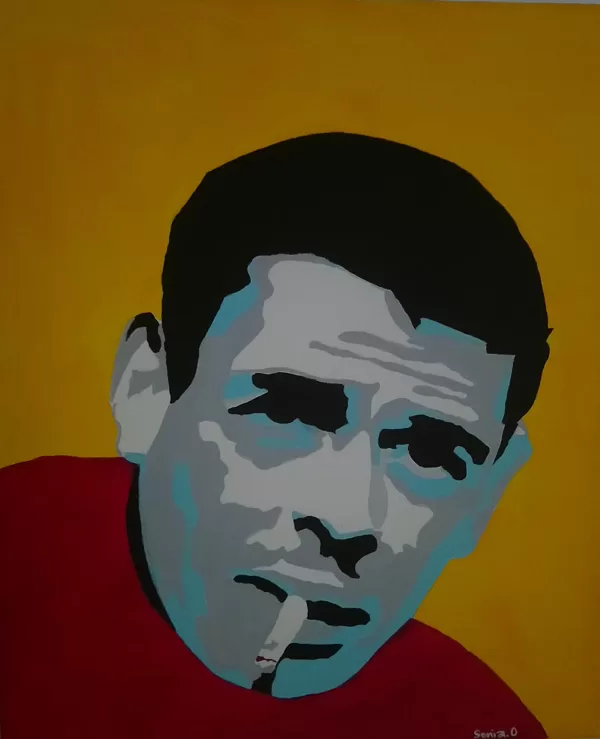 J. B. acrylique sur toile 46x55 cm / 2015-2020