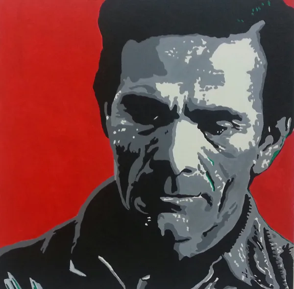 P.P. acrylique sur toile  90x90 cm / 2013