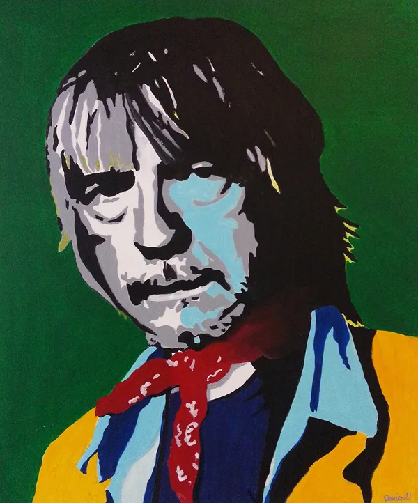 R. acrylique sur toile  46x55 cm / 2016