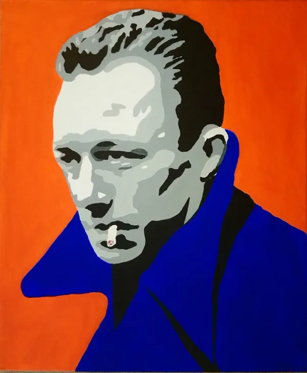A.C. acrylique sur toile  46x55 cm / 2019