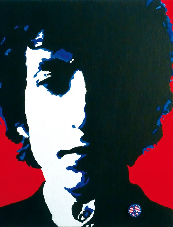 B.D. acrylique sur toile  46x55 cm / 2012