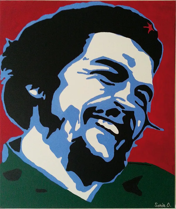 E.G. acrylique sur toile  46x55 cm / 2012