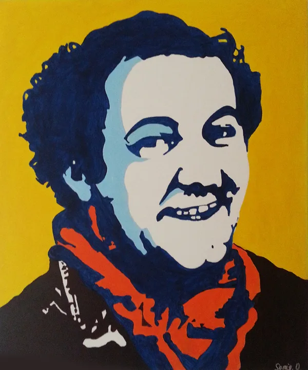 M. C. acrylique sur toile  46x55 cm / 2015