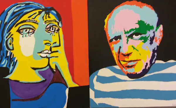 P.P. acrylique sur toiles  100X51cm / 2015